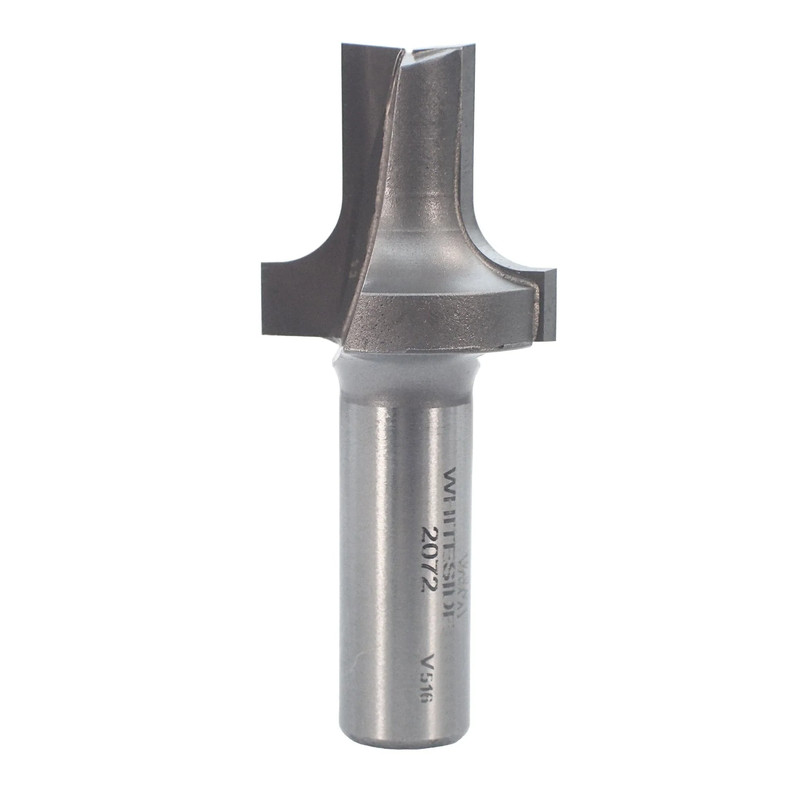 Roundover and Edge Trim Bit w/Plunge Point 1/4" R 1-1/8" LD 1/2" SD 1/2" SH 2-5/8" OL 2 FL